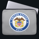 U.S. Navy | Officer Crest Laptop Sleeve<br><div class="desc">Showcase your pride in the US Navy with this bold design featuring the Officer Crest. Perfect for honoring service,  tradition,  and dedication,  this iconic design is ideal for Navy officers,  veterans,  and supporters who appreciate the Navy's commitment to excellence.</div>