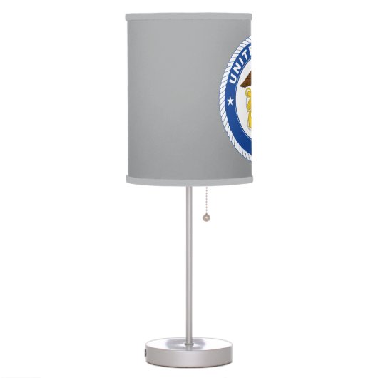 U.S. Navy | Officer Crest Table Lamp (Left)