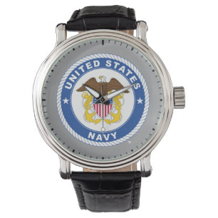U.S. Navy   Officer Crest Watch