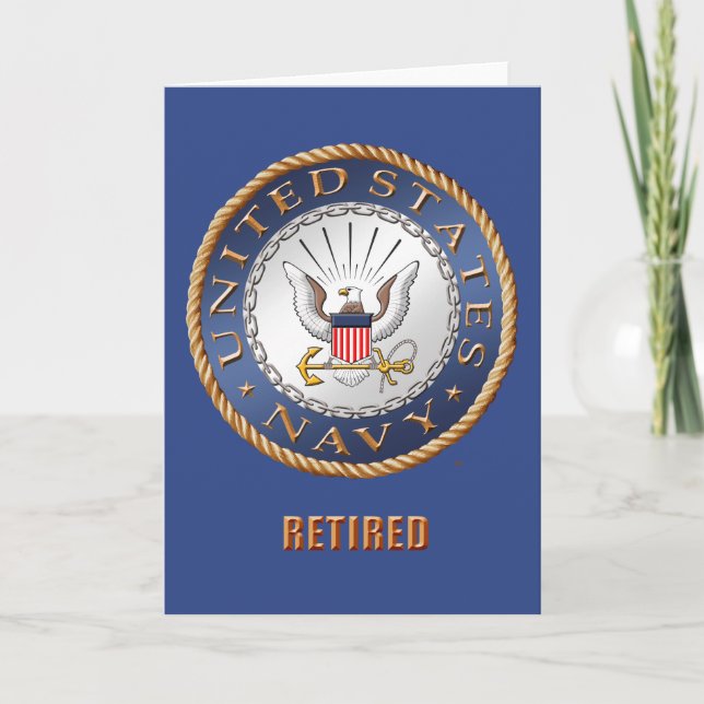 U.S. Navy Retired Cards (Front)