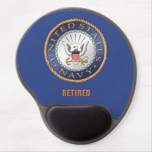 US Navy Retired Gel Mousepad