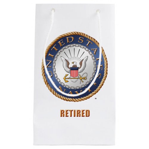 US Navy Retired Gift Bag