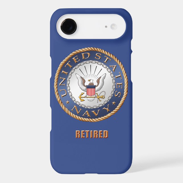 U.S. Navy Retired iPhone / iPad case (Back)