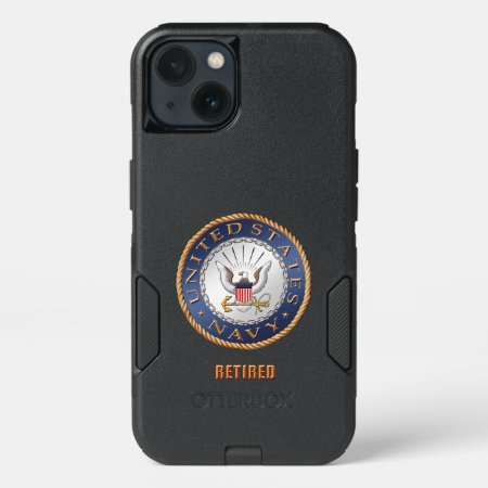 U.s. Navy Retired Iphone & Samsung Otterbox Cases