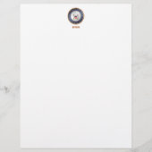 U.S. Navy Retired Letterhead (Front)