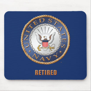 U.S. Navy Retired Mousepad