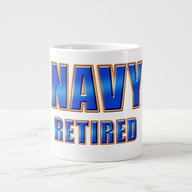 U.S. Navy Retired Mug (Front)