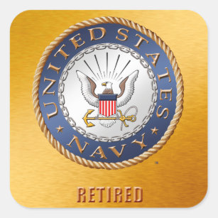 U.S. Navy Retired Sticker