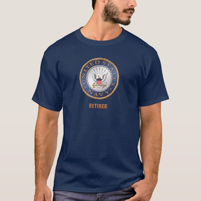 U.S. Navy Retired T-Shirt (Front)