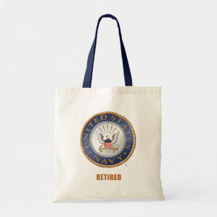 U.S. Navy Retired Tote Bag