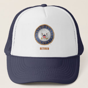 U.S. Navy Retired Trucker Hat