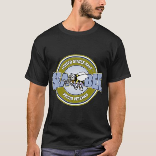 US Navy Sea Bee Veteran T_Shirt