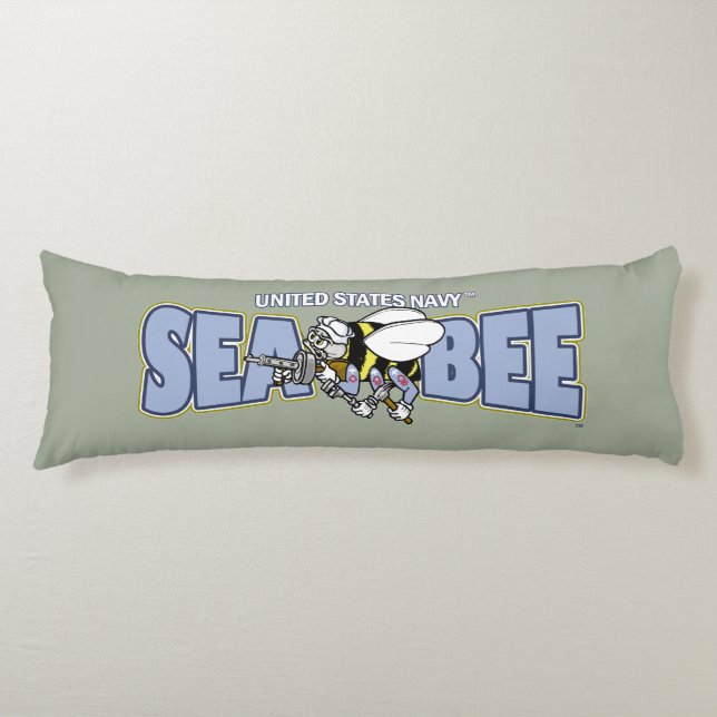 U.S. Navy Seabee Body Pillow (Front)