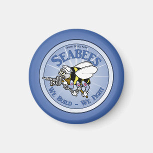 U.S. Navy Seabee Magnet