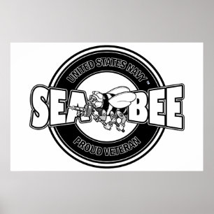 U.S. Navy Seabee Poster