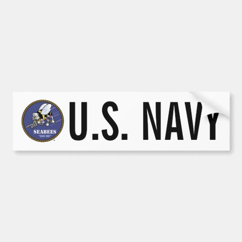 US Navy  Seabees Bumper Sticker