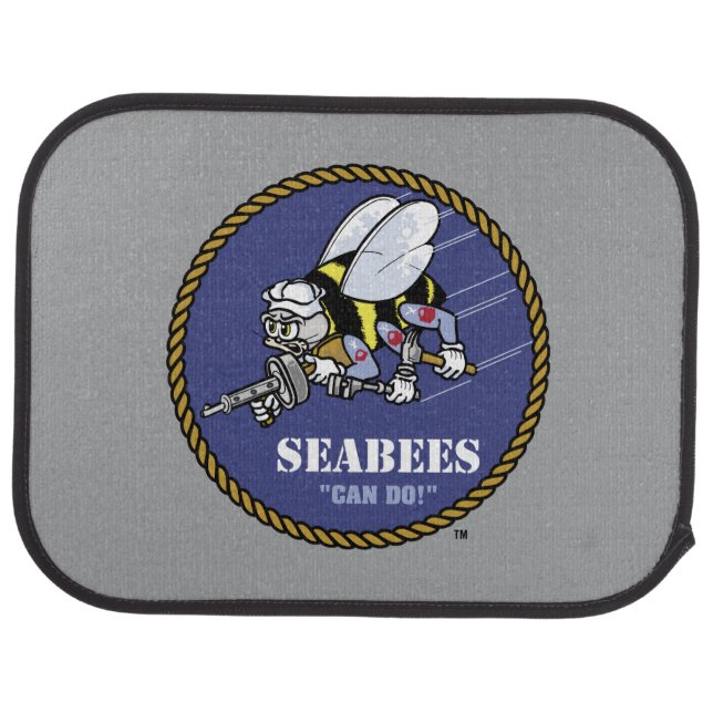 U.S. Navy | Seabees Car Floor Mat | Zazzle