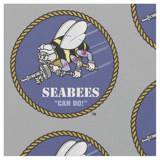 U.S. Navy | Seabees Fabric
