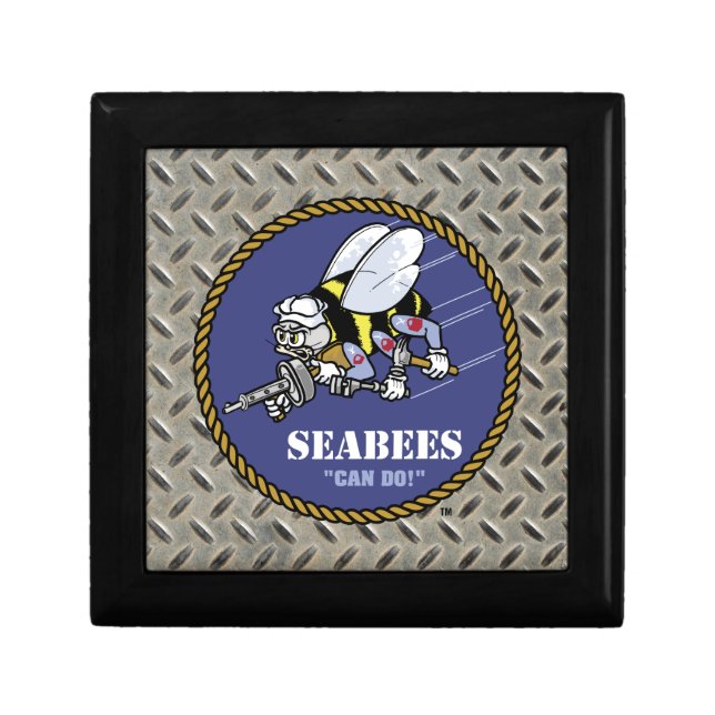 U.S. Navy | Seabees Jewelry Box (Front)