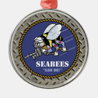U.S. Navy | Seabees Metal Ornament