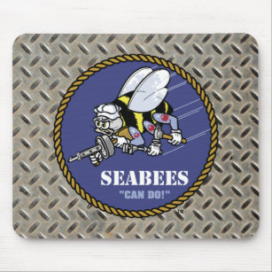 U.S. Navy   Seabees Mouse Pad