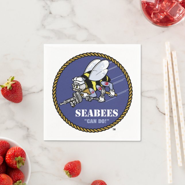 U.S. Navy | Seabees Napkins (Insitu)