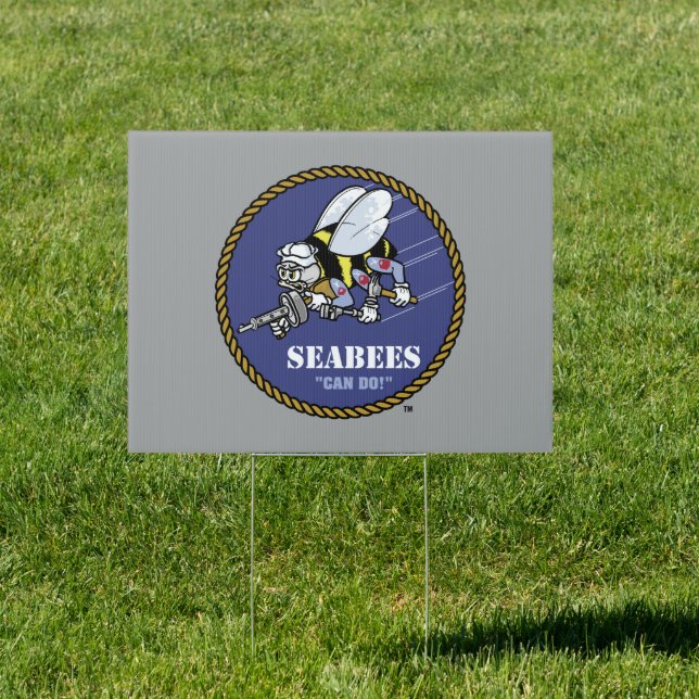 U.S. Navy | Seabees Sign (Insitu)