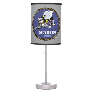 U.S. Navy   Seabees Table Lamp