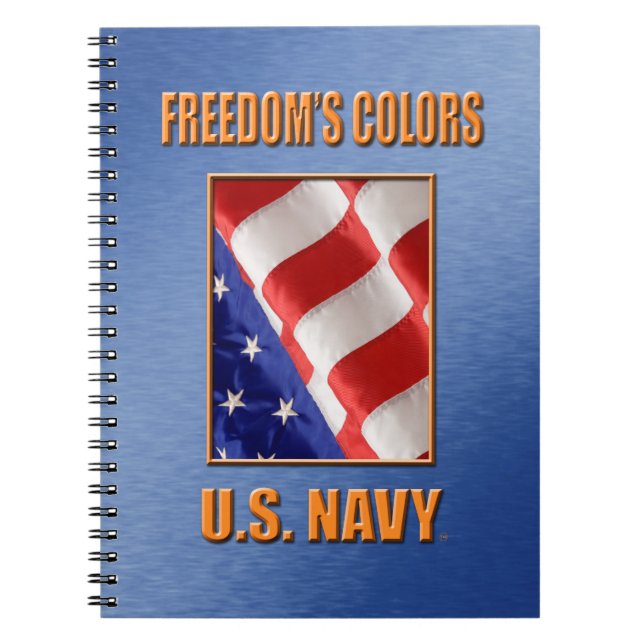 U.S. Navy Spiral Photo Notebook (Front)