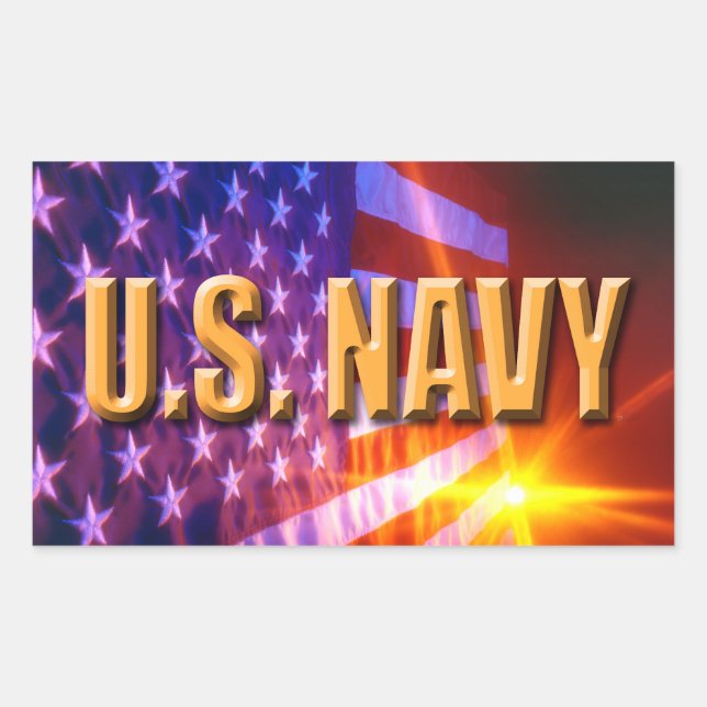 U.S. Navy  Sticker (Front)