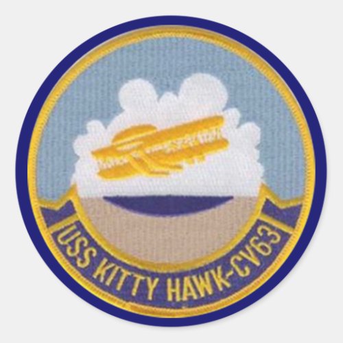 US Navy USS Kitty Hawk CV_63 Sticker