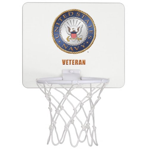 US Navy Veteran Basketball Hoop