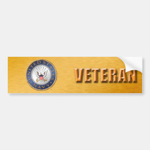 U.S. Navy Veteran Bumper Sticker