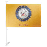 U.s. Navy Veteran Car Flag at Zazzle