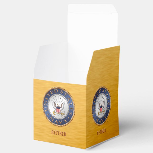 U.S. Navy Veteran Favor Box (Opened)