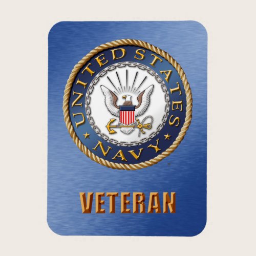 U.S. Navy Veteran Flexible Photo Magnet