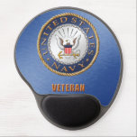 U.S. Navy Veteran Gel Mousepad<br><div class="desc">Show your pride in the U.S. Navy. Designed by a veteran.</div>