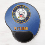 U.S. Navy Veteran Gel Mousepad<br><div class="desc">Show your pride in the U.S. Navy. Designed by a veteran.</div>