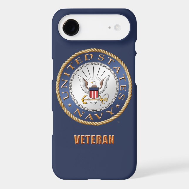 U.S. Navy Veteran iPhone / Samsung Cases (Back)