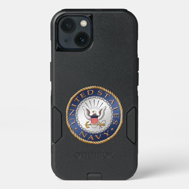 U.S. Navy Veteran iPhone & Samsung Otterbox Cases (Back)