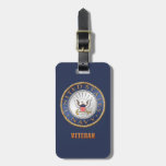 U.s. Navy Veteran Luggage Tag at Zazzle
