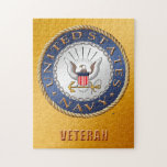 U.S. Navy Veteran Puzzle<br><div class="desc">Show your pride in the U.S. Navy. Designed by a veteran.</div>