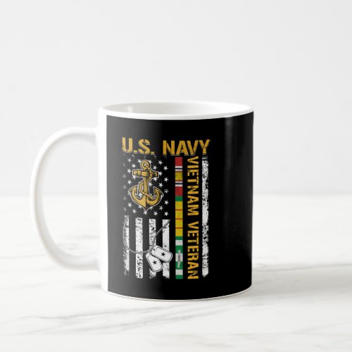 US Navy Vietnam Veteran Coffee Mug