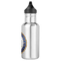 USN Black 32 oz US Navy Water Bottle