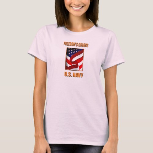 US Navy Womens Basic T_Shirt