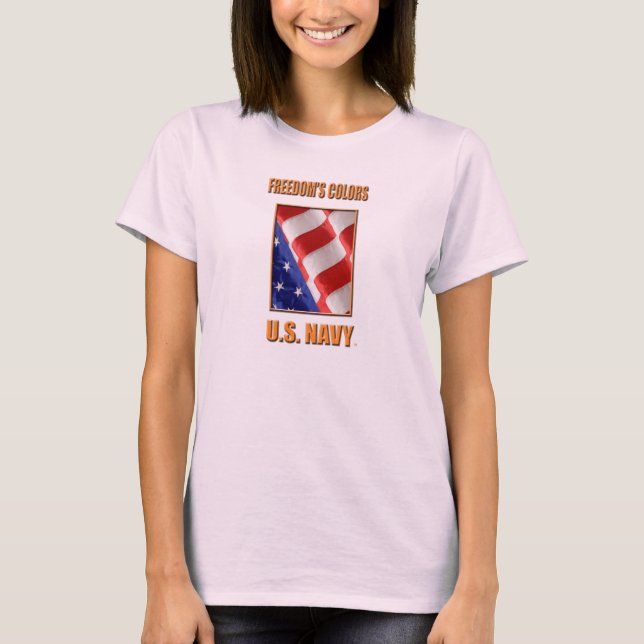 U.S. Navy Women's Basic T-Shirt (Front)