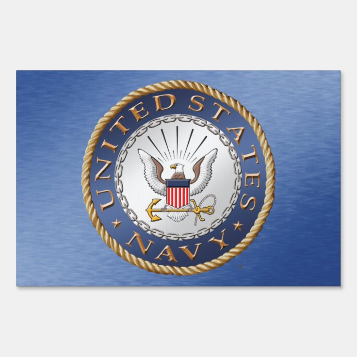 U.S. Navy Yard Sign | Zazzle