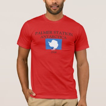U.s. - Palmer Antarctic Station Shirt by Azorean at Zazzle