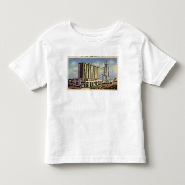 U. S. Post Office, City Hall, & Federal Building Toddler T-shirt (Front)