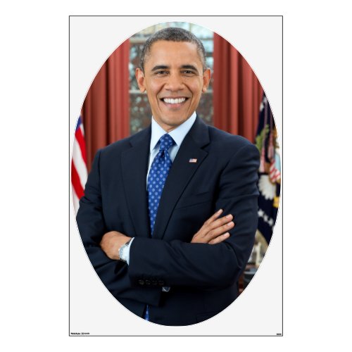 US President Barack Obama Wall Sticker